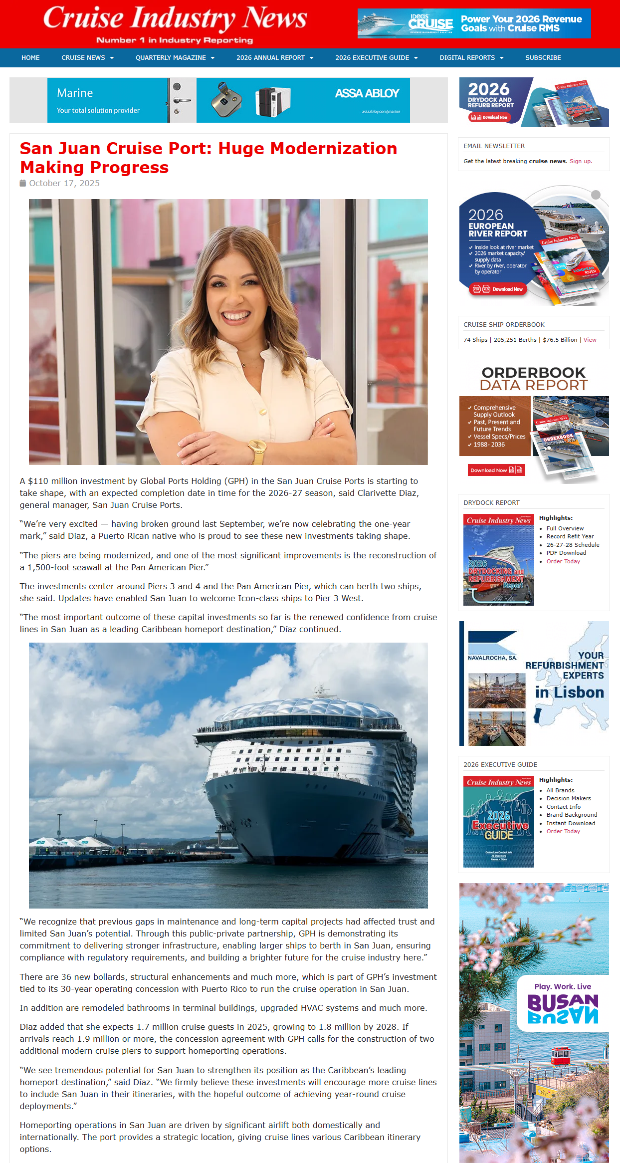 Cruise Industry News